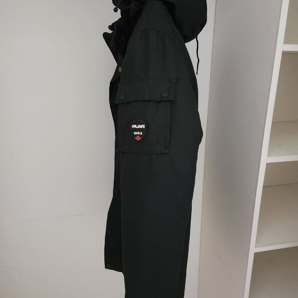 Jordan Men's Parka - Size (S) - Black - Like new - Picture 9 of 9